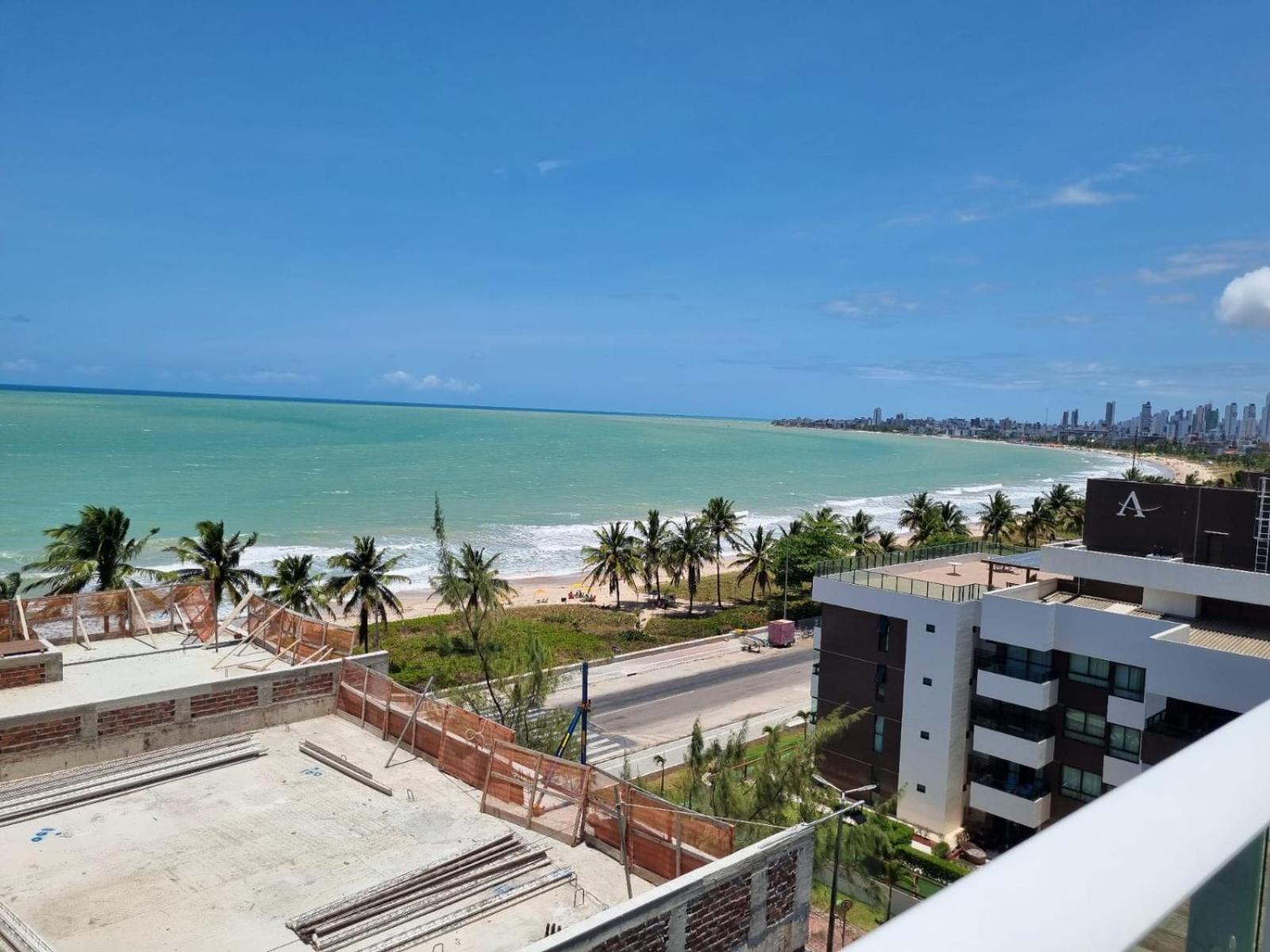Confortavel Flat Com Piscina De Borda Infinita Na Cobertura Cabedelo Εξωτερικό φωτογραφία
