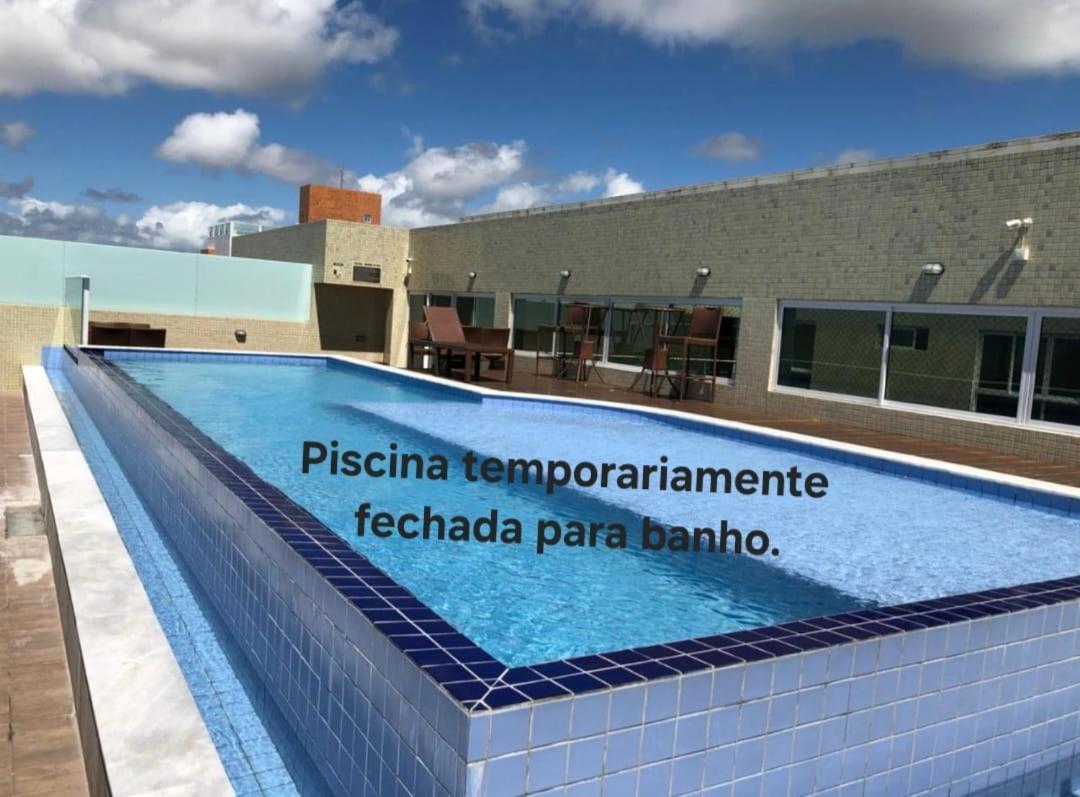 Confortavel Flat Com Piscina De Borda Infinita Na Cobertura Cabedelo Εξωτερικό φωτογραφία